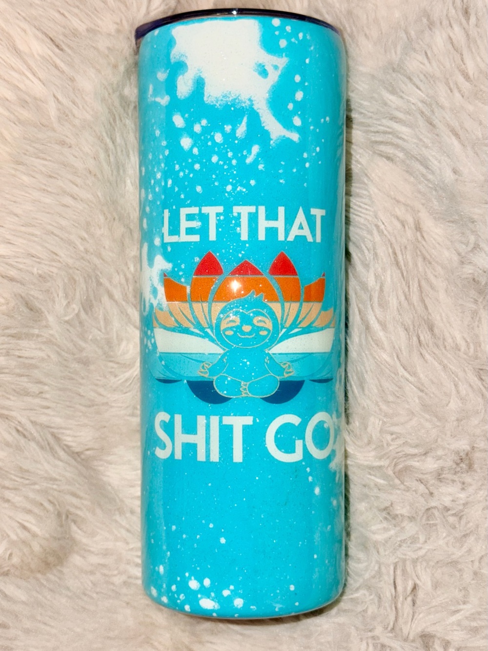 New Custom one of kind hand made tumbler. Zen